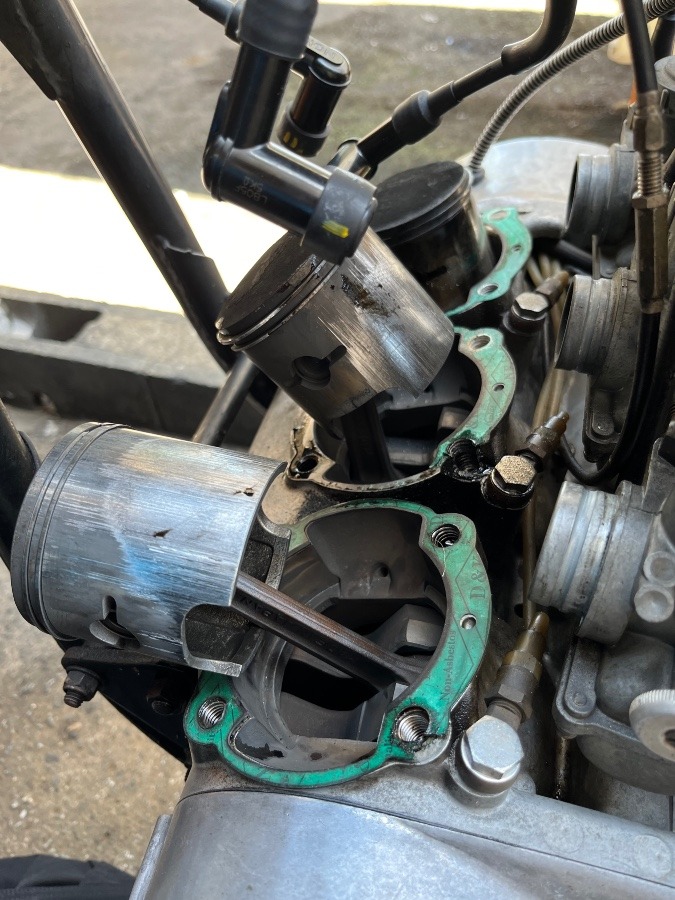 750ssやってしまいましたね😰